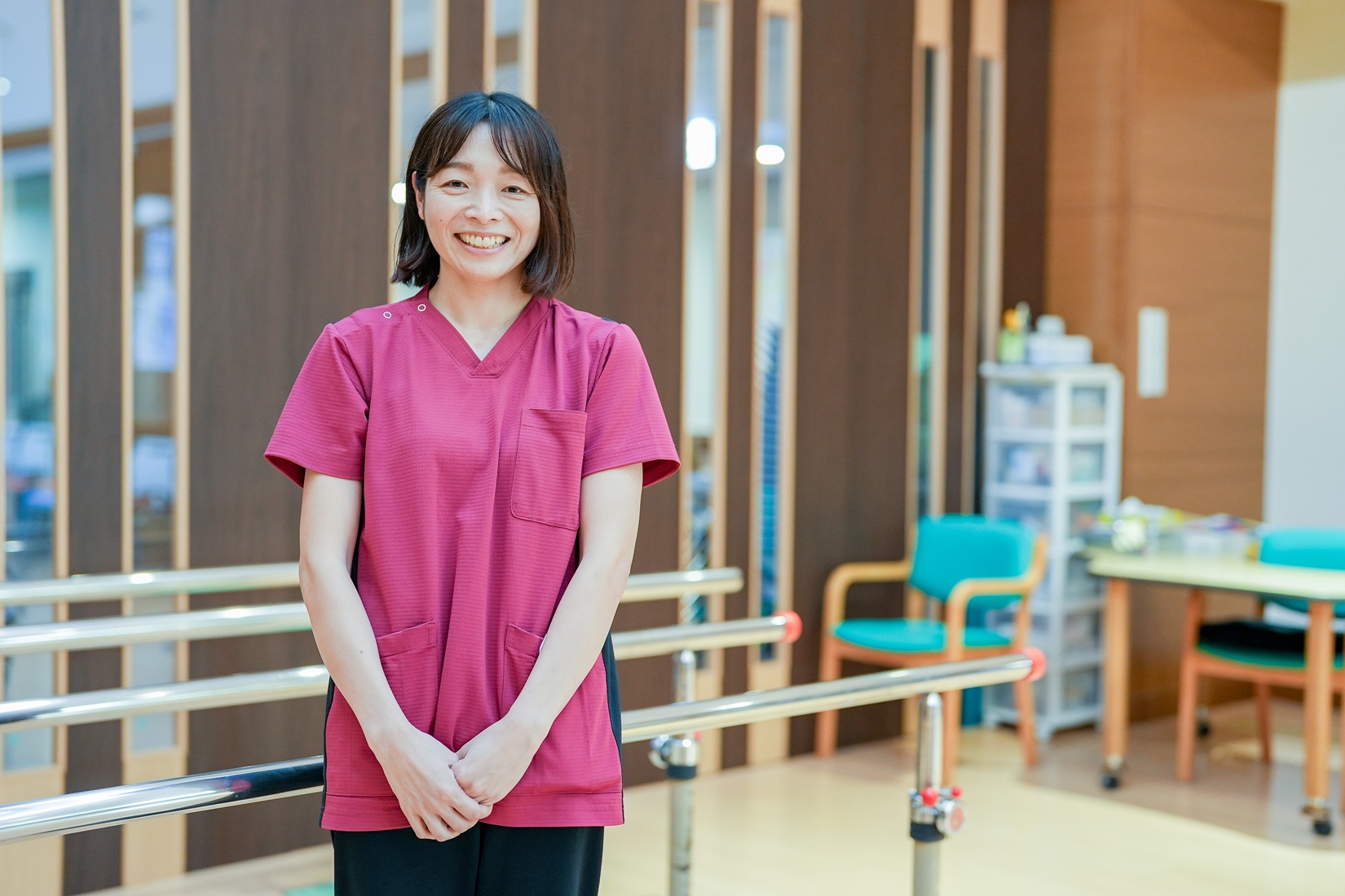 スタッフ同士のサポートも
手厚い働きやすい職場です。