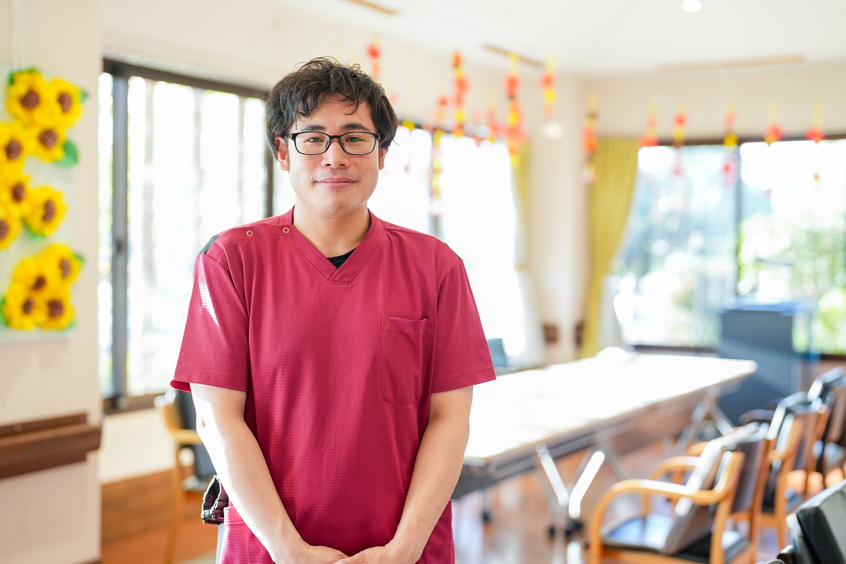 「利用者様の笑顔」を
日々大切に