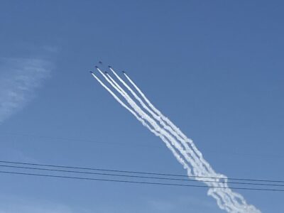 見えました！ブルーインパルス✈【短期入所】