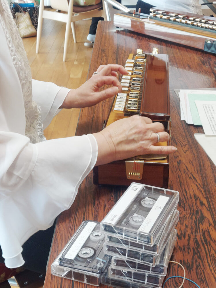 大正琴演奏会です。