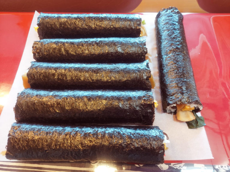 節分に恵方巻！